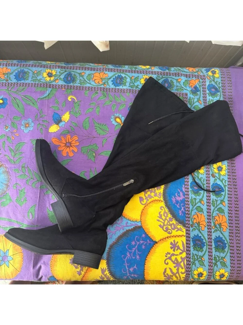 Circus By Sam Edelman Black Over-The-Knee Boots With Side Zipper Size 8